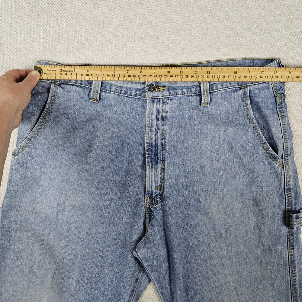 VTG Y2k Levis Silvertab Carpenter Jeans  Mens 36x32 (36×31) Baggy Distressed